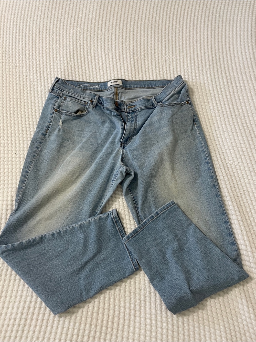 Sonoma Light Blue Boyfriend Jeans